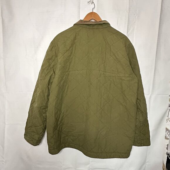 L.L. Bean Large Hunter Green Workwear Coats, Jackets See Image For Call Out. - Picture 7 of 7